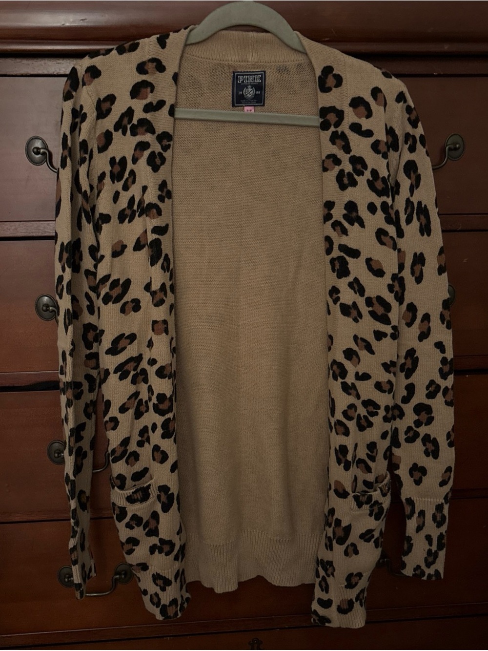 Victorias Secret PINK leopard cardigan